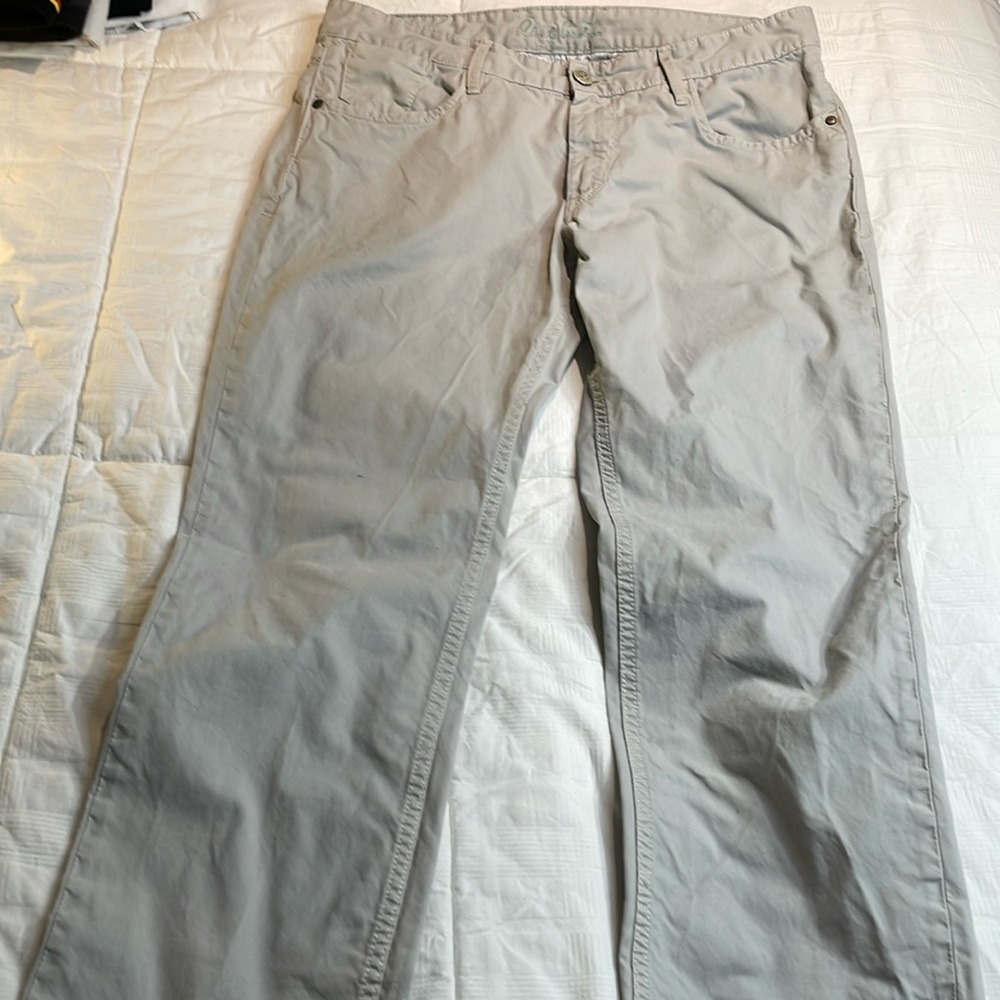 ROBERT GRAHAM MENS SLIM JIM JEANS SILVER/GREY SIZE 36